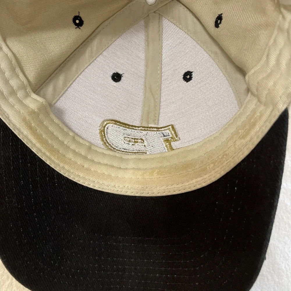 PURDUE Hat Adjustable Back Brown/Tan/Khaki Signatures Officially License Product
